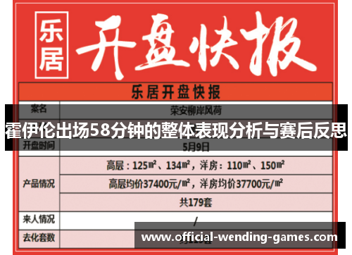霍伊伦出场58分钟的整体表现分析与赛后反思